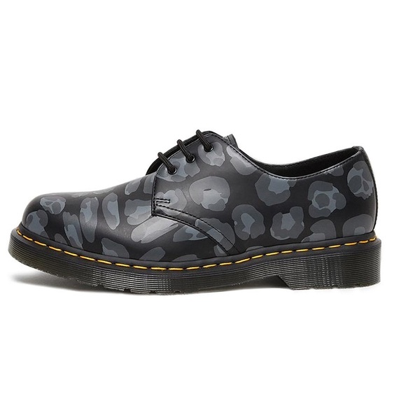 Dr. Martens 1461 Distorted Leopard Oxfords - Picture 6 of 9